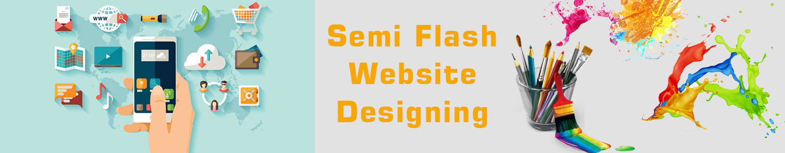 Semi Flash Website Designing